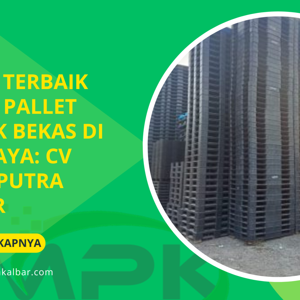 Solusi Terbaik untuk Pallet Plastik Bekas di Surabaya: CV Malik Putra Kalbar