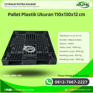 Pallet Plastik Baru & Bekas 110x130x12 [MPK-P37]