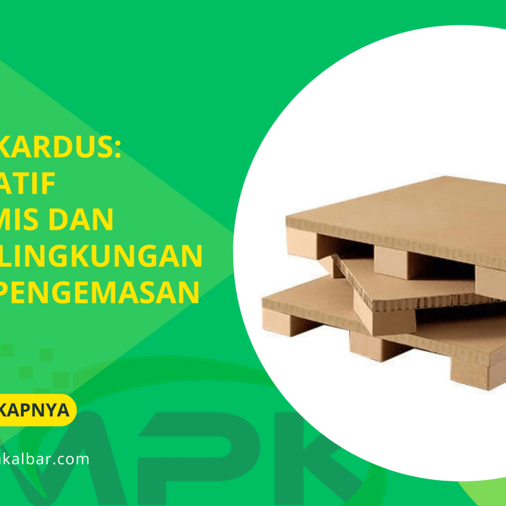 Pallet Kardus Alternatif Ekonomis dan Ramah Lingkungan untuk Pengemasan