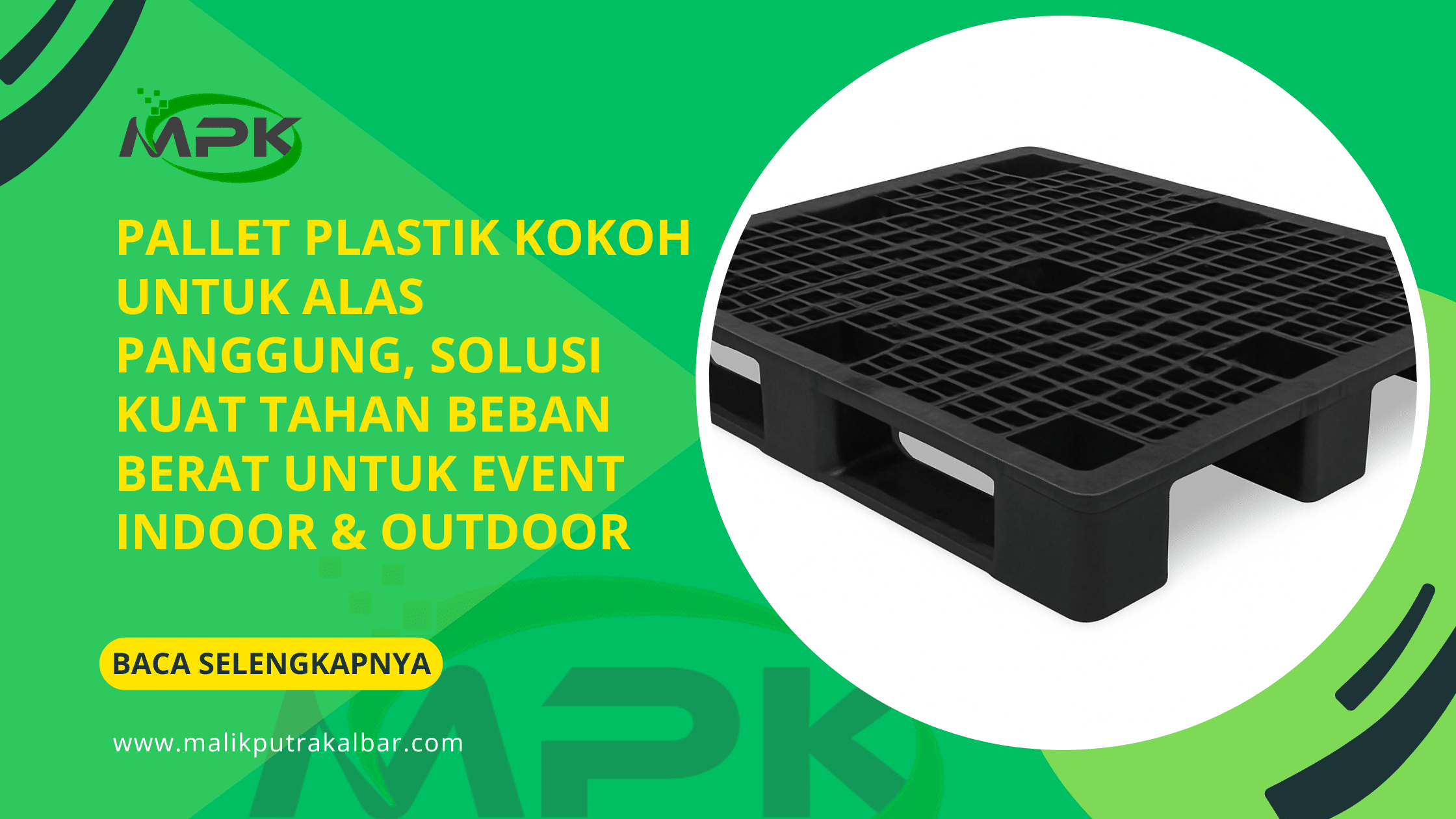Pallet Plastik Kokoh untuk Alas Panggung, Solusi Kuat Tahan Beban Berat untuk Event Indoor & Outdoor 3 Pallet Plastik Kokoh untuk Alas Panggung, Solusi Kuat Tahan Beban Berat untuk Event Indoor & Outdoor