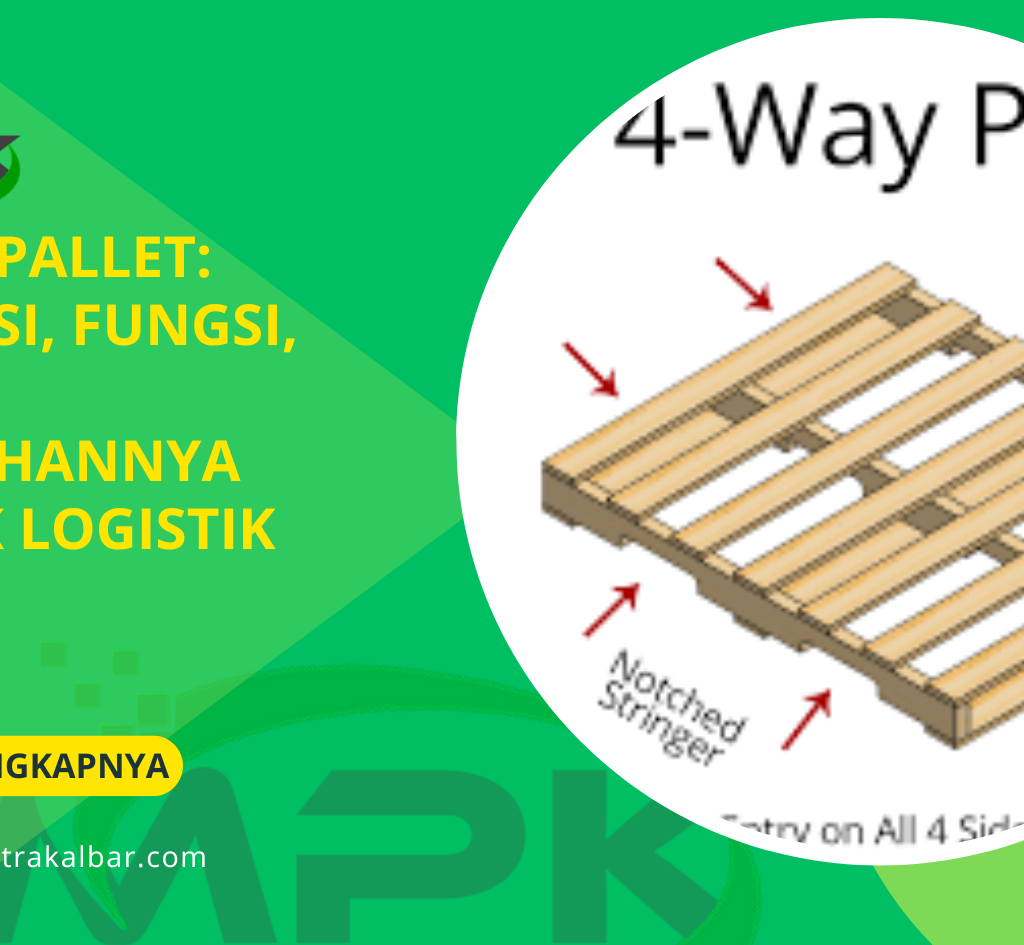 4 Way Pallet: Definisi, Fungsi, dan Kelebihannya untuk Logistik