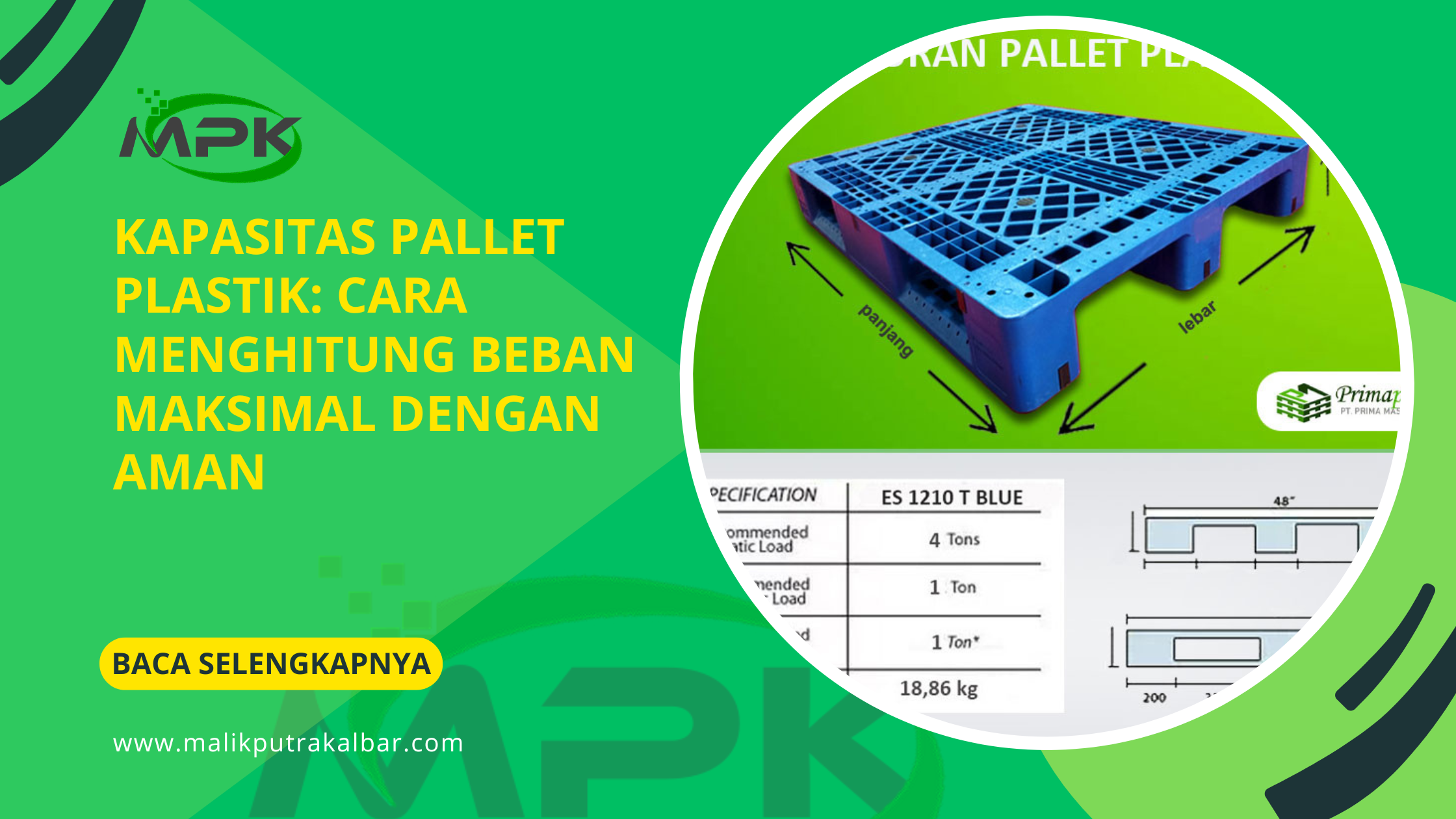 Kapasitas Pallet Plastik: Cara Menghitung Beban Maksimal dengan Aman 3 Anti Slip Pallet Paper Solusi Agar Barang Tidak Mudah Geser di Gudang 1