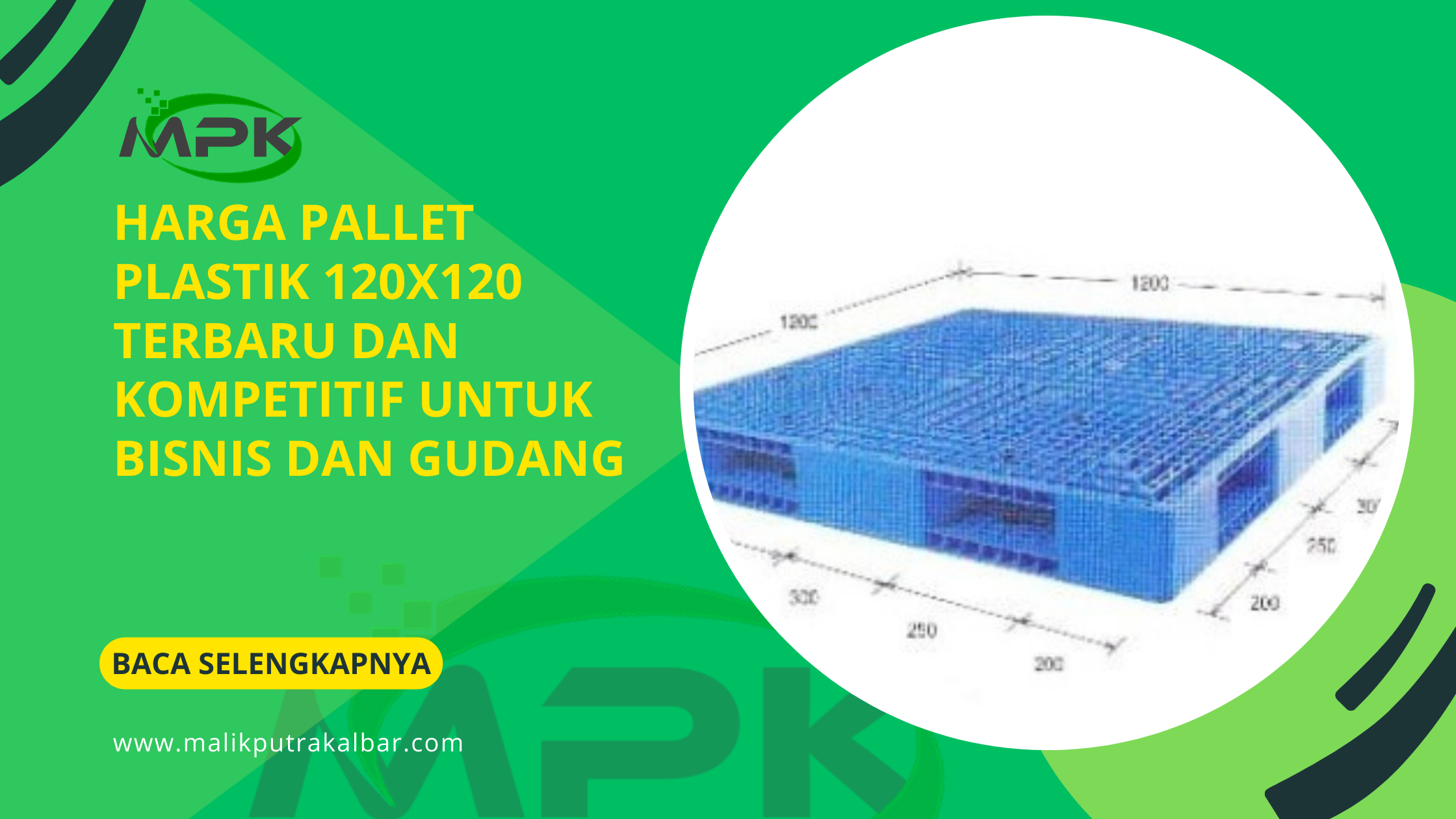 Harga Pallet Plastik 120x120 Terbaru dan Kompetitif untuk Bisnis dan Gudang 2