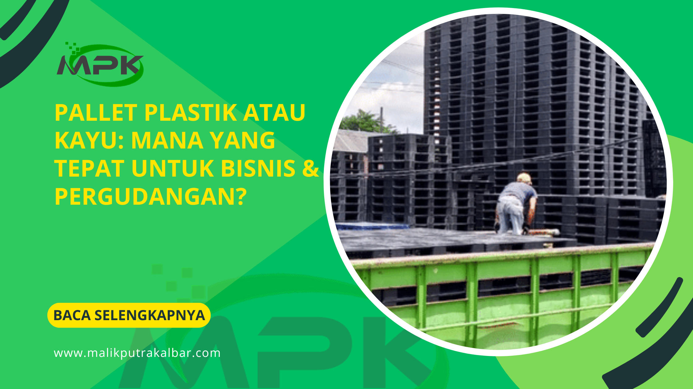 Pallet Plastik atau Kayu: Mana yang Tepat untuk Bisnis & Pergudangan? 3 Jual Pallet Plastik Bekas Harga Hemat di Bandung untuk Pergudangan 1