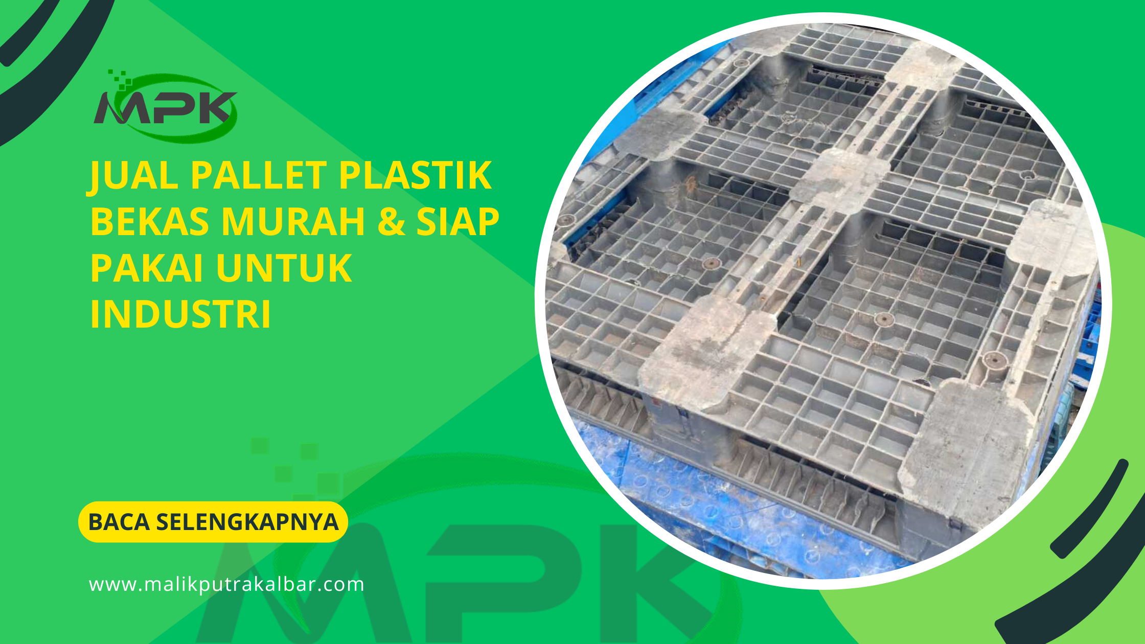 Jual Pallet Plastik Bekas Murah & Siap Pakai untuk Industri 3 Jual Pallet Plastik Bekas Murah Siap Pakai untuk Industri
