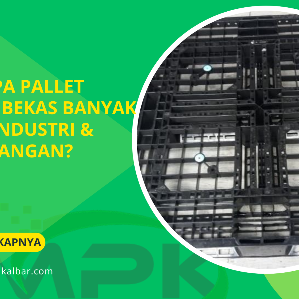 Mengapa Pallet Plastik Bekas Banyak Dicari Industri & Pergudangan?