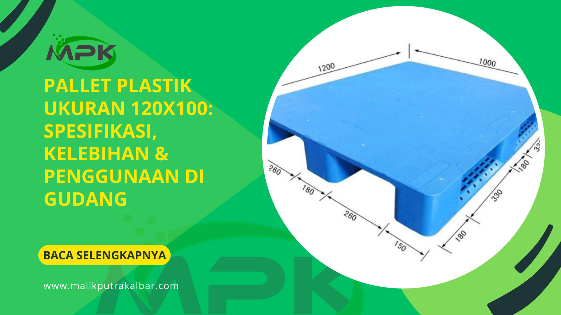 Pallet Plastik Ukuran 120x100: Spesifikasi, Kelebihan & Penggunaan di Gudang 3 Pallet Plastik Ukuran 120x100 Spesifikasi Kelebihan Penggunaan di Gudang 2