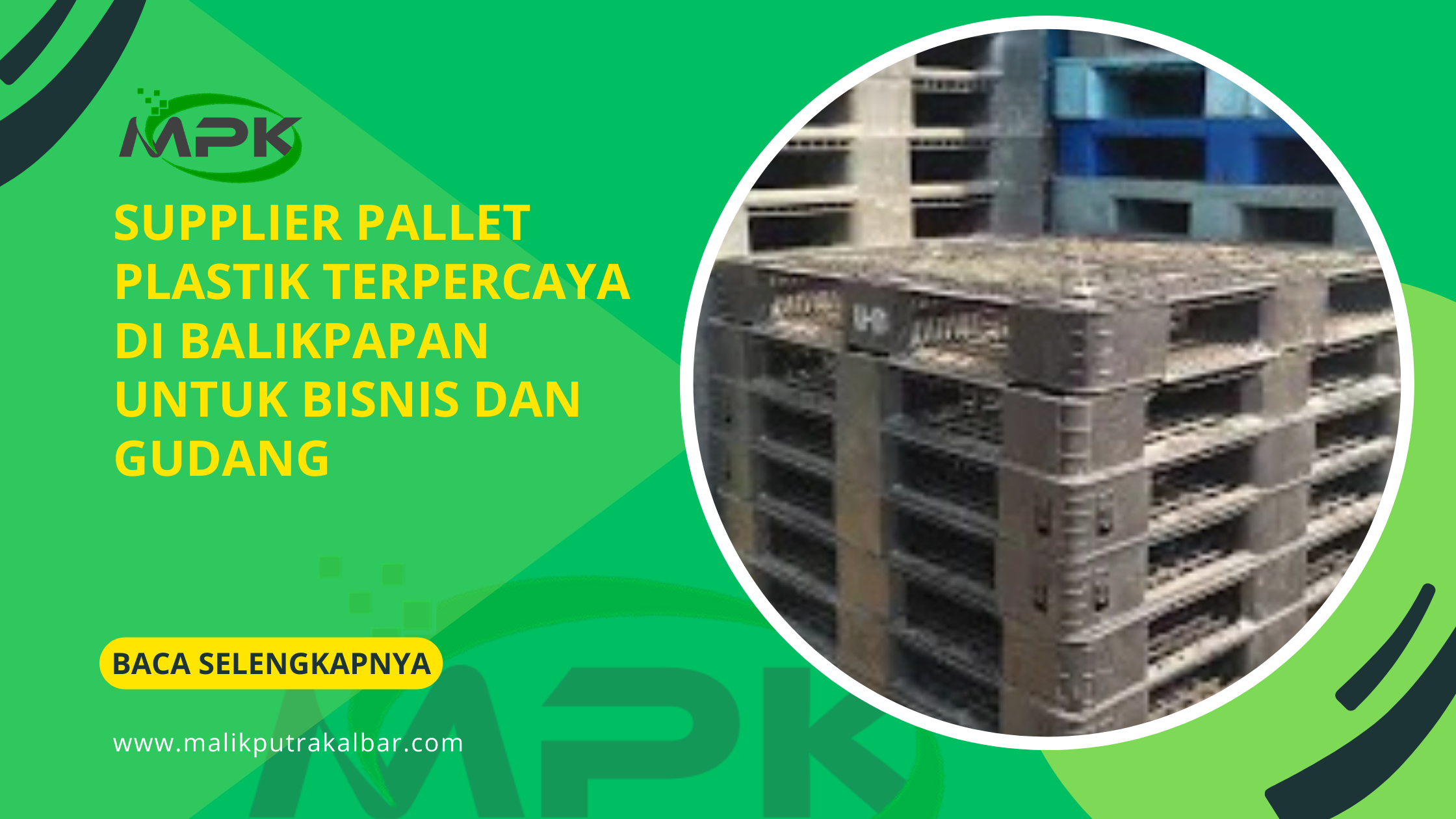 Supplier Pallet Plastik Terpercaya di Balikpapan untuk Bisnis dan Gudang 2