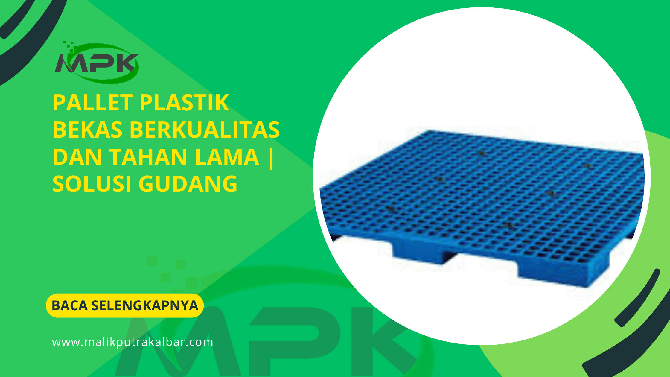 Pallet Plastik Bekas Berkualitas dan Tahan Lama Solusi Gudang