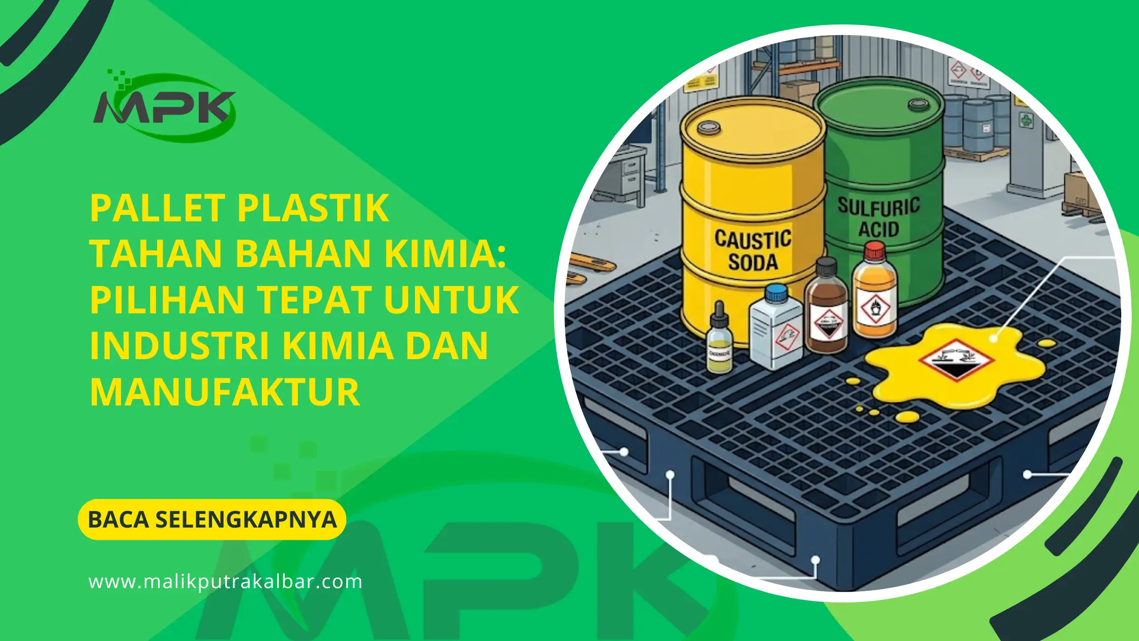 Pallet Plastik Tahan Bahan Kimia: Pilihan Tepat untuk Industri Kimia dan Manufaktur 3 Pallet Plastik Tahan Bahan Kimia: Pilihan Tepat untuk Industri Kimia dan Manufaktur